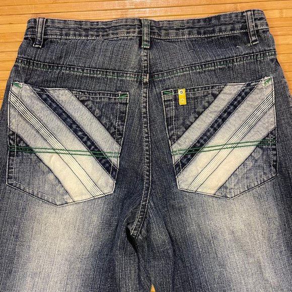 Southpole Y2K Wide Leg JNCO Style Baggy Size 32 Mens Jeans - Picture 3 of 9